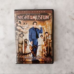 Night at the Museum DVD with Ben Stiller Family Movie Night Adventure